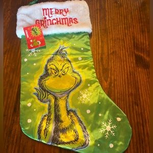 New The Grinch Christmas Stocking